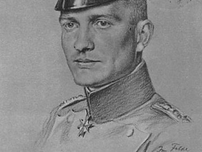 1917 im Felde Manfred Freiherr von Richthofen