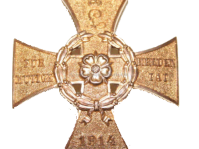 Kriegsehrenkreuz für heldenmütige Tat